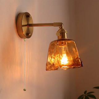 Celako™ Ambrys Wall Light | Glass Living Room Lighting