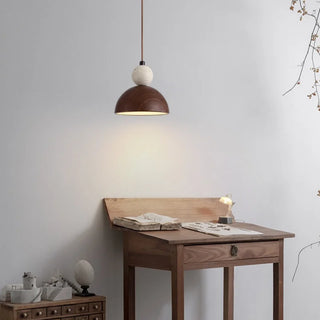 Celako™ Sabitra Pendant Light | Yellow Travertine Iron Kitchen Island Lighting