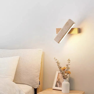 Celako™ Fiorato Wall Light | Yellow Travertine Nordic Minimalism