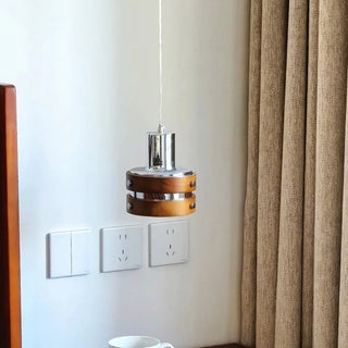 Celako™ Lignoro Pendant Light | Iron and Wood Kitchen Island Lighting