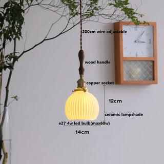 Celako™ Cervine Pendant Light | Ceramic Dining Room Lighting