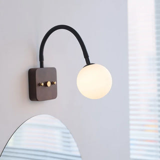 Celako™ Alurea Wall Light | Glass Bedroom Lighting