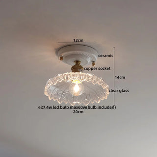 Celako™ Glazea Ceiling Light | Ceramic Copper Kitchen Island Lighting