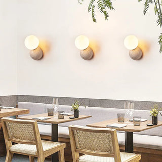Celako™ Soletta Wall Light | Yellow Travertine Kitchen Island Lighting