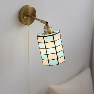 Celako™ Virella Wall Light | Stained Glass Entryway Lighting