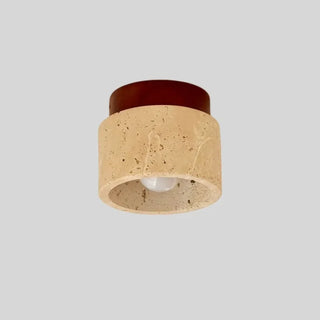 Celako™ Calvena Ceiling Light | Yellow Travertine Kitchen Island Lighting