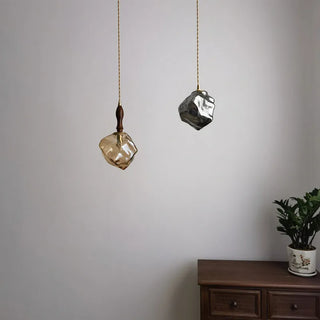 Celako™ Glacelle Pendant Light | Glass Stone Kitchen Island Lighting