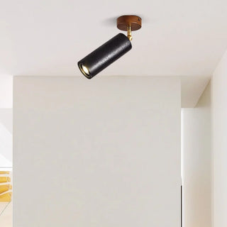 Celako™ Basalto Ceiling Light | Black Travertine Kitchen Island Lighting