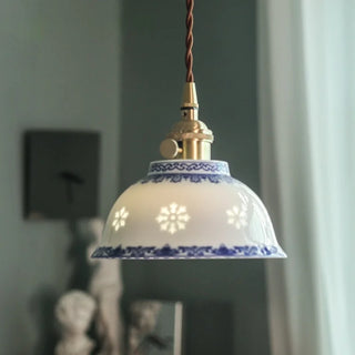 Celako™ Hakudo Pendant Light | Ceramic Dining Room Lighting