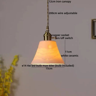 Celako™ Shirotae Pendant Light | Ceramic Japan Wabi Sabi Kitchen Island Lighting