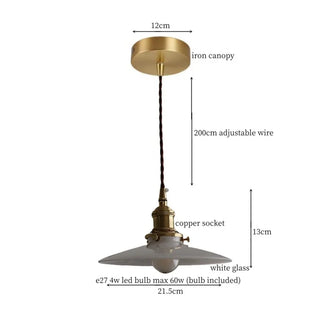 Celako™ Cupravera Pendant Light | Glass Kitchen Island Lighting