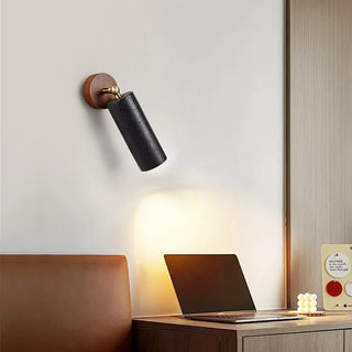 Celako™ Pietria Wall Light | Black Travertine Vintage Bedroom Lighting