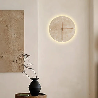 Celako™ Tibora Wall Light | Yellow Travertine Living Room Lighting