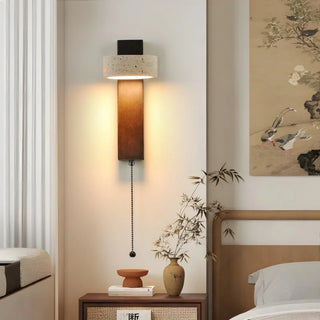 Celako™ Lithori Wall Light | Yellow Travertine Living Room Lighting