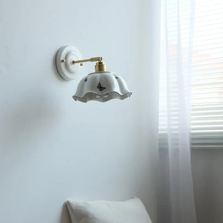 Celako™ Papilio Wall Light | Ceramic Entryway Lighting