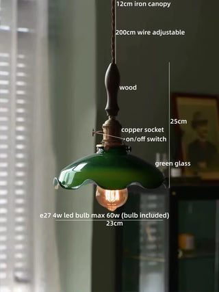 Celako™ Vetrova Pendant Light | Glass Bedroom Lighting