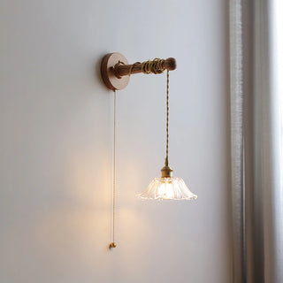 Celako™ Vitrae Wall Light | Glass Hallway Lighting