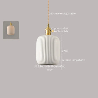 Celako™ Seramia Pendant Light | Ceramic Dining Room Lighting