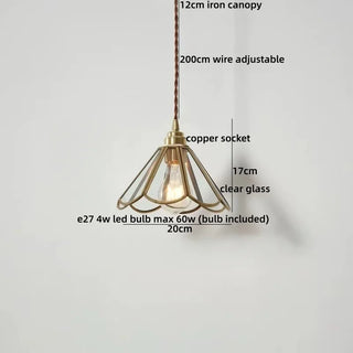 Celako™ Goccia Pendant Light | Glass Vintage Kitchen Island Lighting