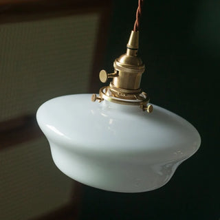 Celako™ Opalira Pendant Light | Milk White Glass Kitchen Island Lighting