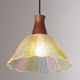 Celako™ Vitruva Pendant Light | Glass Stone Bedroom Lighting