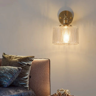 Celako™ Verrel Wall Light | Green Glass Bedroom