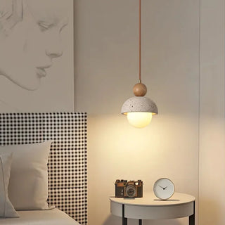 Celako™ Tiverni Pendant Light | Yellow Travertine Modern Style