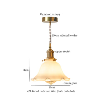 Celako™ Cupralin Pendant Light | Glass Kitchen Island Lighting