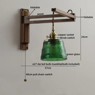 Celako™ Chalcora Wall Light | Copper Bedroom Lighting