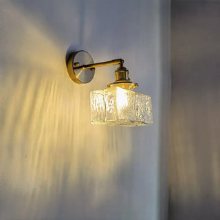 Celako™ Diaphane Wall Light | Clear Glass Vintage Bedroom Lighting