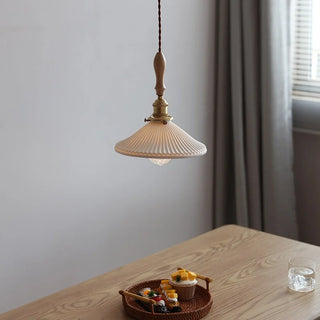 Celako™ Cerafold Pendant Light | Ceramic Japan Wabi Sabi
