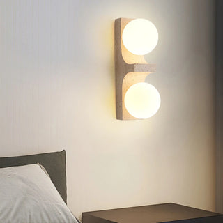 Celako™ Stravia Wall Light | Yellow Travertine Glass Kitchen Island Lighting