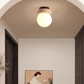 Celako™ Lustone Ceiling Light | Yellow Travertine Kitchen Island Lighting