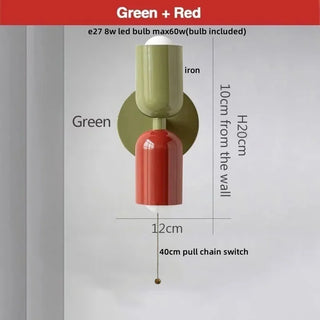 Celako™ Dipolo Wall Light | Iron Modern Style Bedroom Lighting