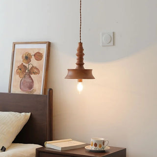 Celako™ Mokura Pendant Light | Wood Bedroom Lighting