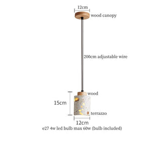 Celako™ Breccia Pendant Light | Terrazzo Dining Room Lighting