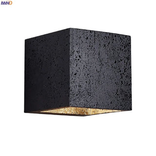 Celako™ Travinoir Wall Light | Black Travertine Living Room Lighting