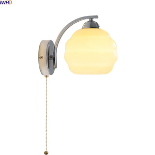 Celako™ Glazia Wall Light | Glass Bedroom Lighting