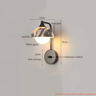 Celako™ Mycella Wall Light | Marble Living Room Lighting
