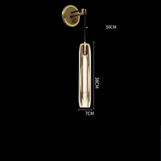 Celako™ Crisara Wall Light | Crystal Bedside Lighting