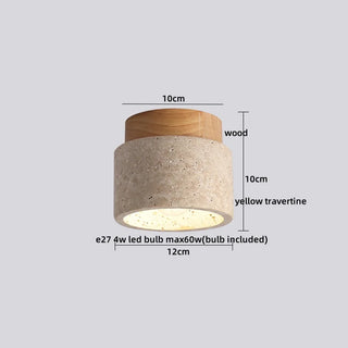 Celako™ Lithra Ceiling Light | Marble Living Room Lighting