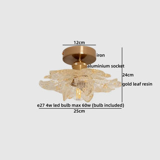 Celako™ Floriva Ceiling Light | Resin Dining Room Lighting