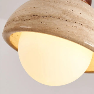 Celako™ Marillo Pendant Light | Yellow Travertine Kitchen Island Lighting