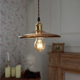 Celako™ Aureglaze Pendant Light | Glass Bedroom Lighting