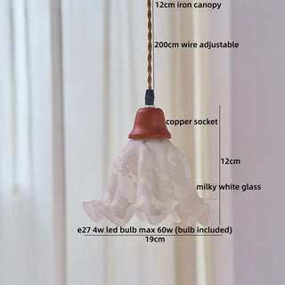 Celako™ Ambrita Pendant Light | Glass Living Room Lighting