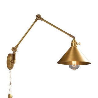 Celako™ Cupral Wall Light | Copper Bedroom Lighting