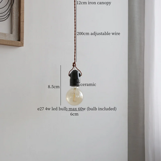 Celako™ Emberial Pendant Light | Ceramic Living Room Lighting