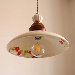 Celako™ Kaolisse Pendant Light | Hand-Painted Ceramic Kitchen Island Lighting