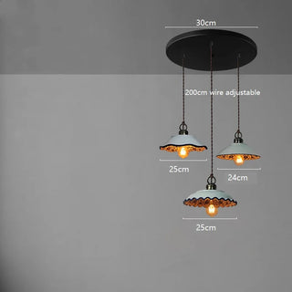 Celako™ Aurelie Pendant Light | Ceramic Dining Room Lighting