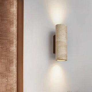 Celako™ Travetto Wall Light | Yellow Travertine Living Room Lighting